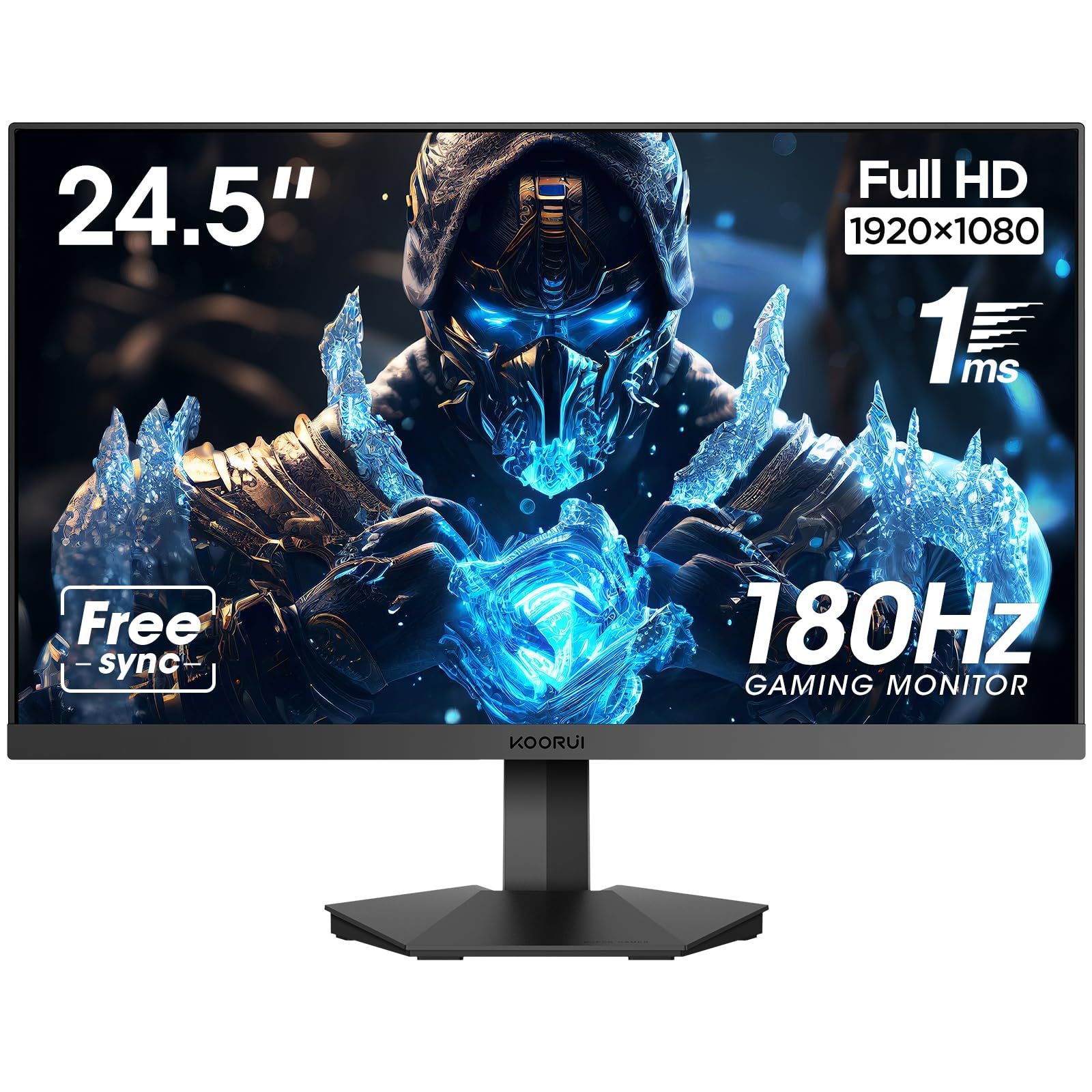 KOORUI 24.5インチ ゲーミングモニター FHD 180Hz KOORUI 24.5インチ