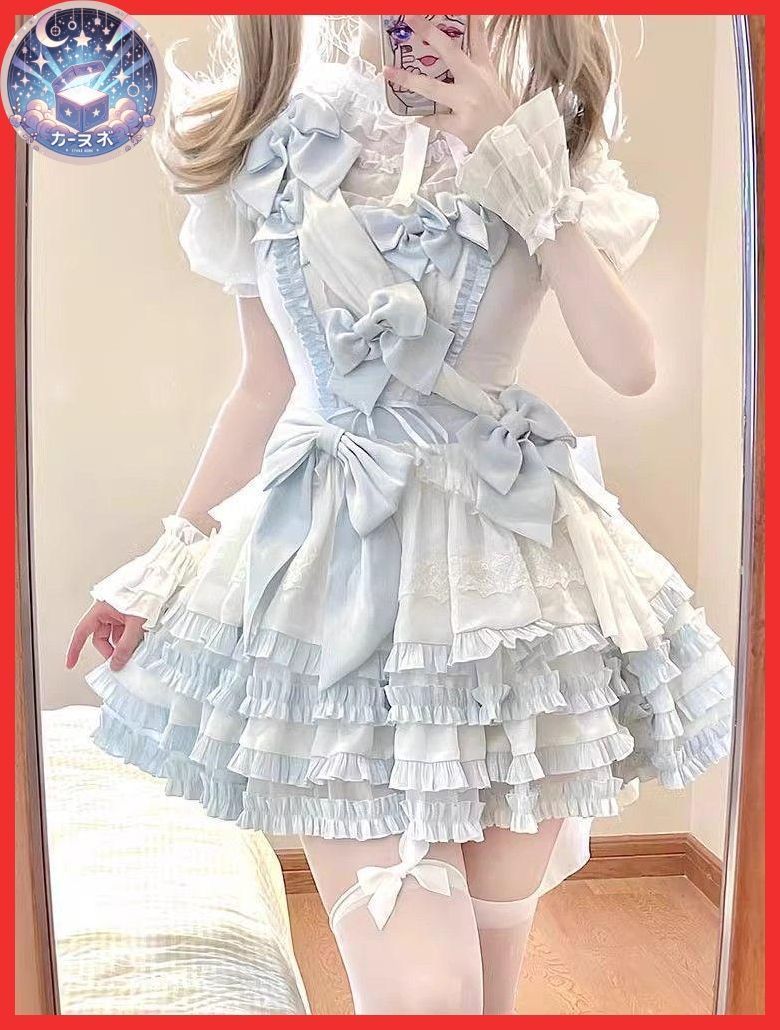 2025 レディースウェア ロリータオリジナル 洋服 ワンピース コスプレ メイド ドレス HF434 学園祭 ステージ 撮影会 自撮り イベント