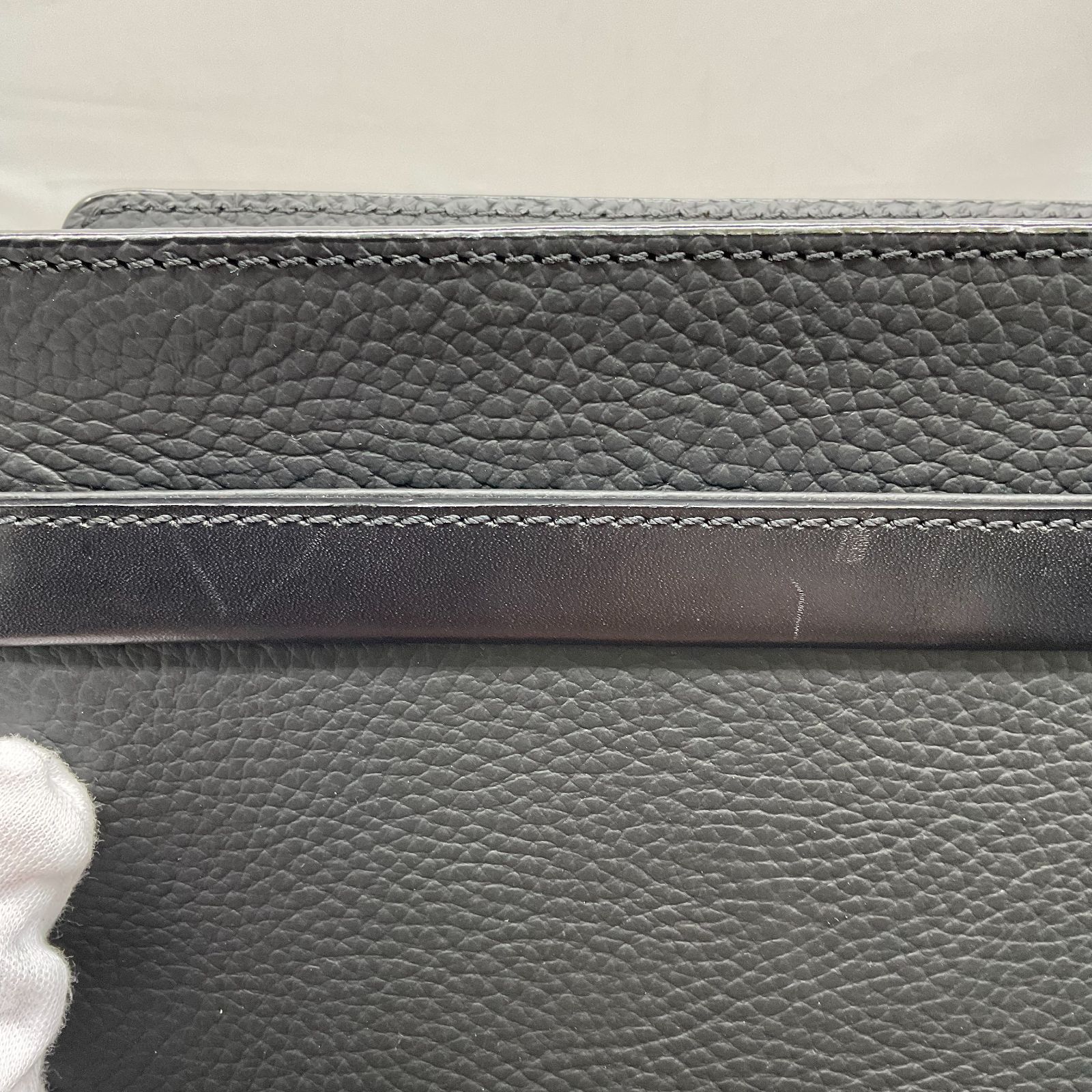 ダンヒル クラッチバッグ レザー 黒 B25082823 NICORILABO_COM