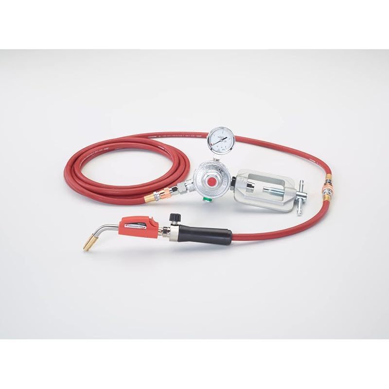 イチネンTASCO 先端90°アセチレンバーナーキット10mホース TA371FBL