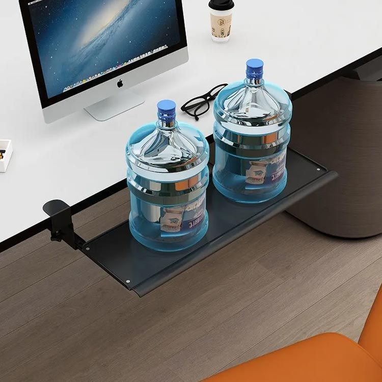 サンコー フラットになるクランプ式キーボードスライダーL CLKETLHBK (組立品) | フラットになるクランプ式キーボードスライダーL 公式サンコー フラットになるクランプ式キーボードスライダーL』を発売 THANKO キーボードを机の下に配置する「フラットになるクランプ式キーボード