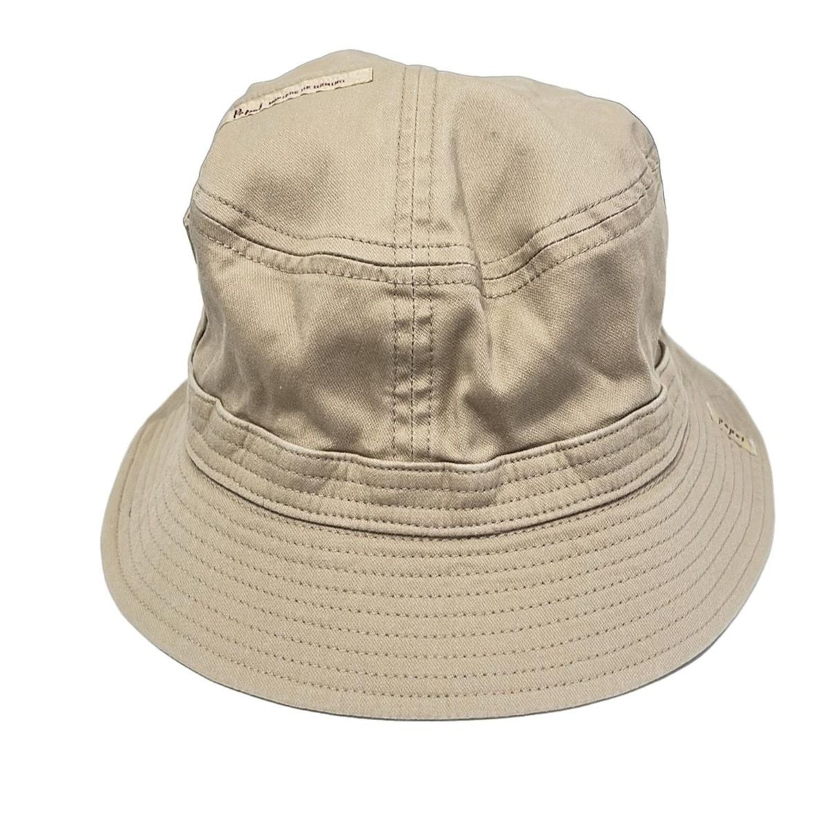 Papas パパス ハット M - ベージュ コットン