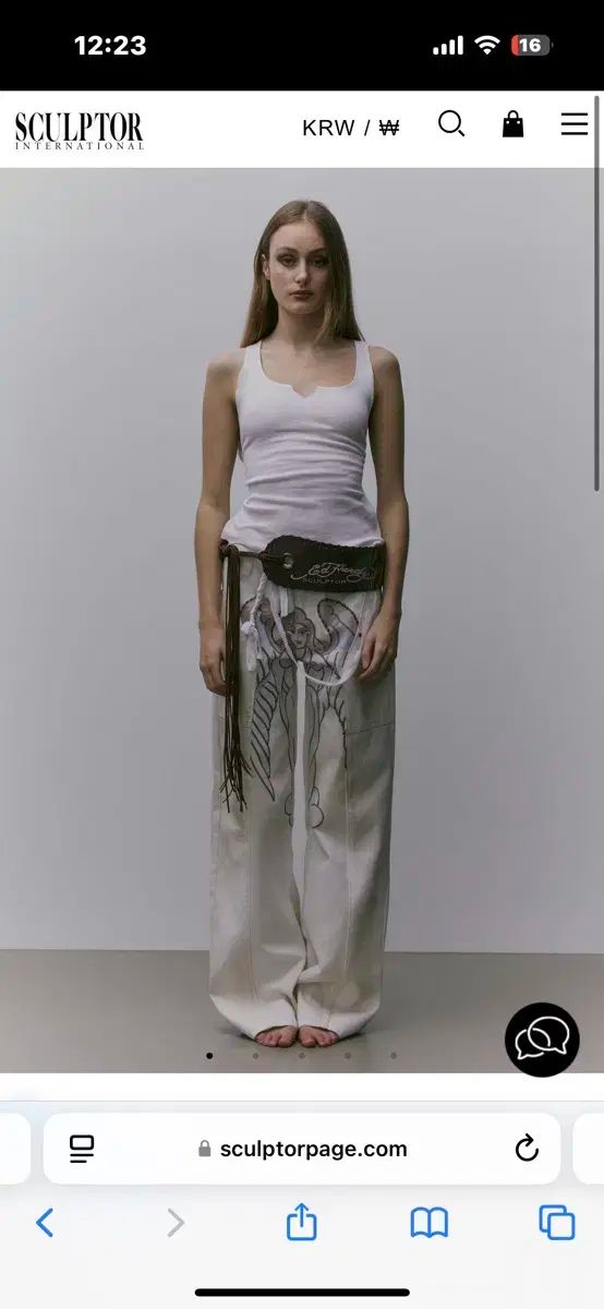 SCULPTOR スカルプター ベルト Sculptor X Ed Hardy Faux Leath