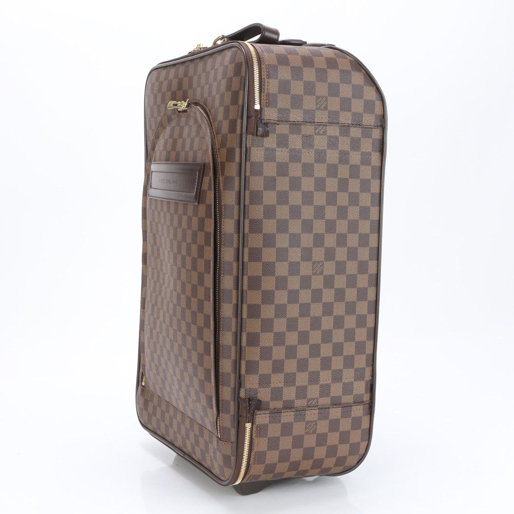 美品 ルイヴィトン ダミエ ペガス55 N23294 レザー スーツケース
