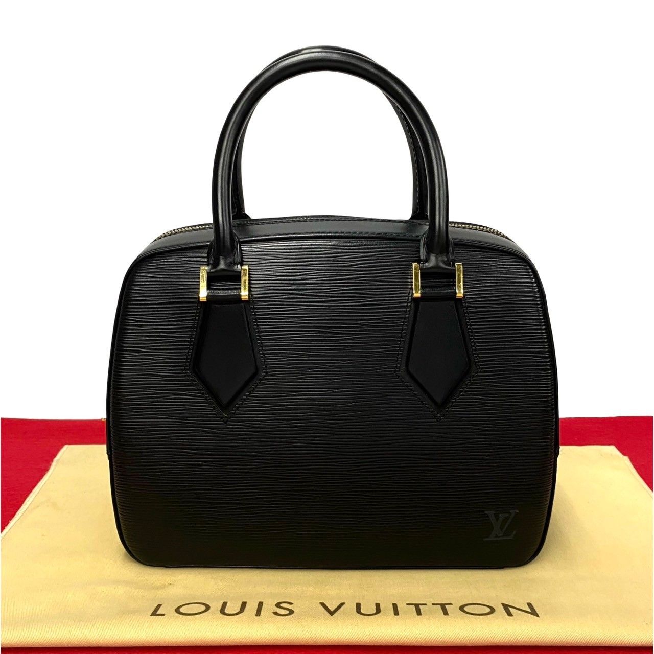 ほぼ未使用 LOUIS VUITTON ルイヴィトン サブロン エピ レザー 本革 ハンドバッグ ミニ ボストンバッグ ノワール 黒 328-6 -  メルカリ