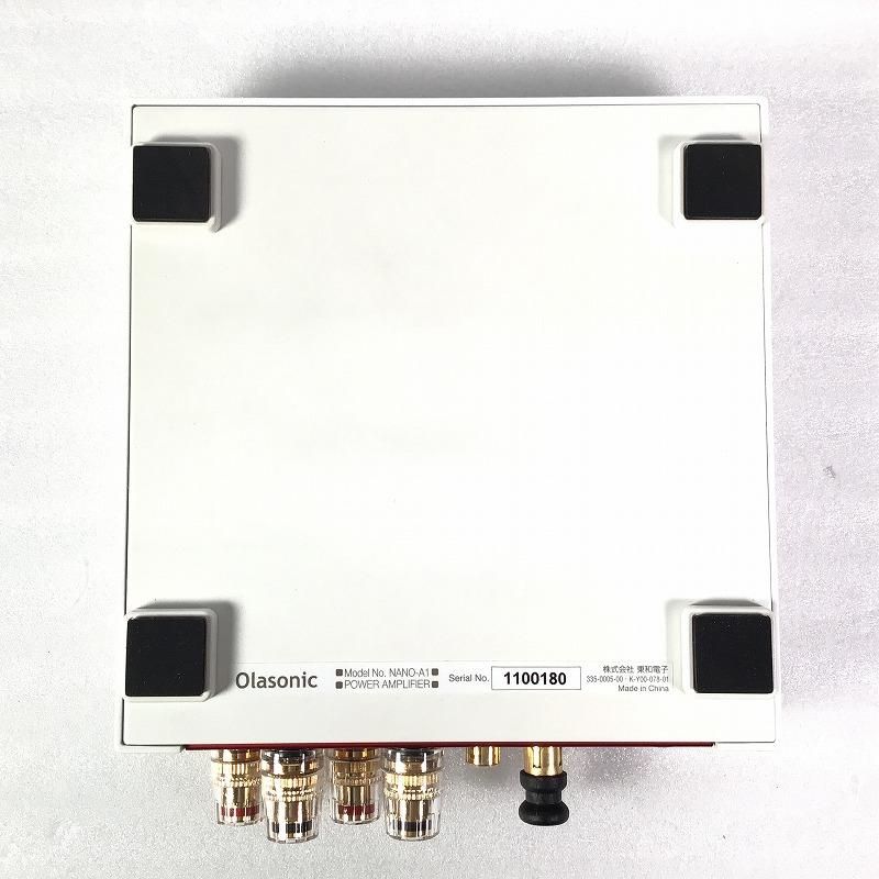  Olasonic オラソニック アンプ パワーアンプ ステレオパワーアンプ NANO-A 1 アンプ オーディオ機器