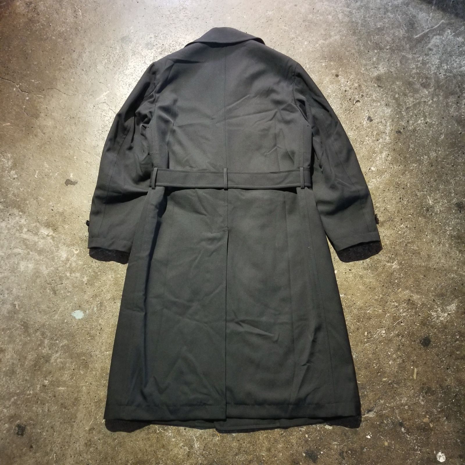 COMME des GARXCONS HOMME DEUX 23aw ウールギャバ ベルテッド