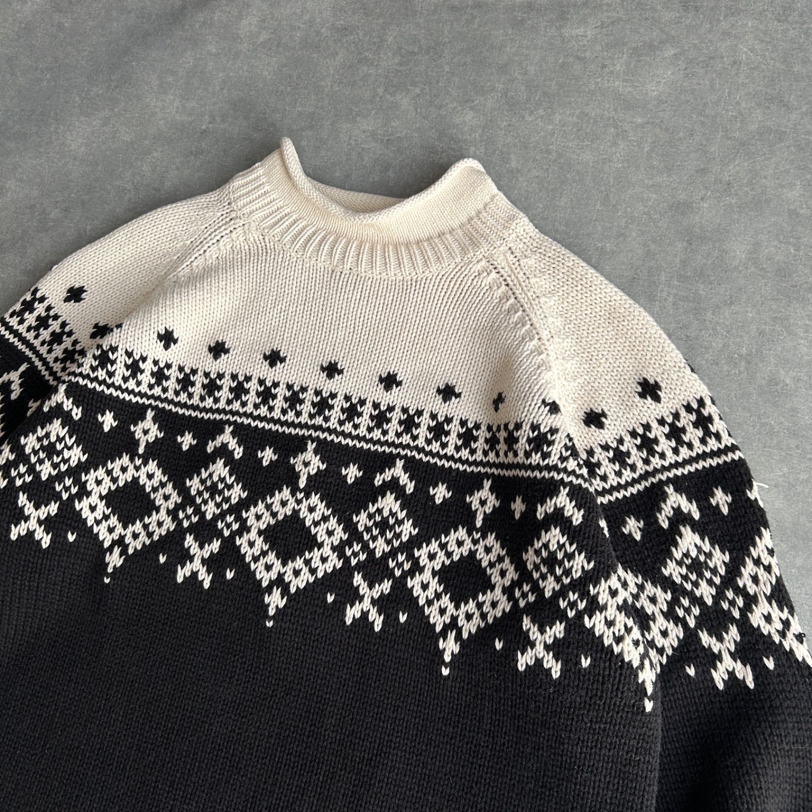 90s/Eddie Bauer/エディーバウアー/コットンニット/プルオーバー 