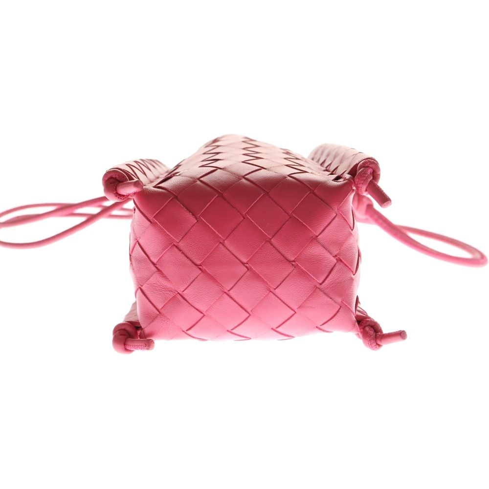 Bottega Veneta ピンク名刺入れ Bottega Veneta ピンク レザー 名刺