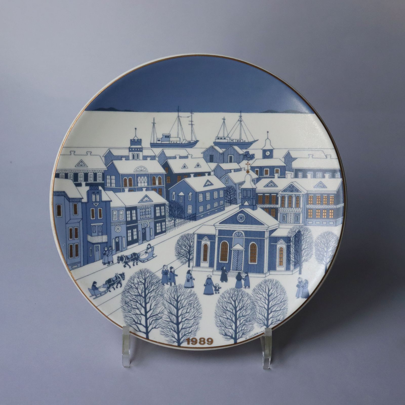 ARABIA (アラビア) クリスマスプレート1989 - メルカリ