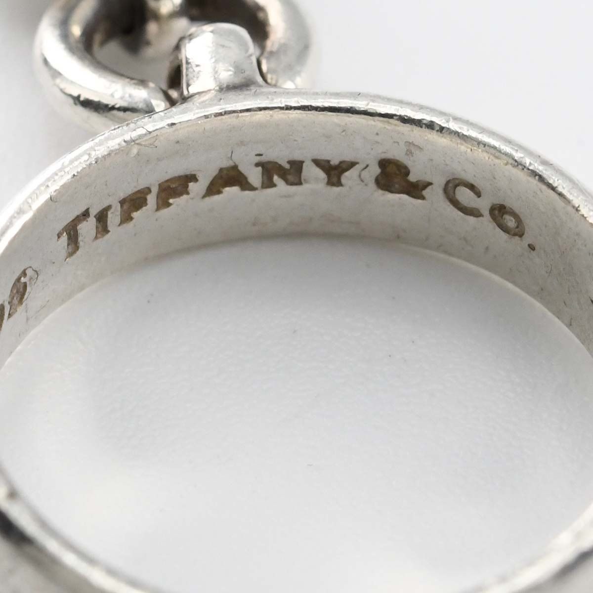 TIFFANY&Co. ティファニー リング ドアノッカー 11.5号 翡翠 シルバー