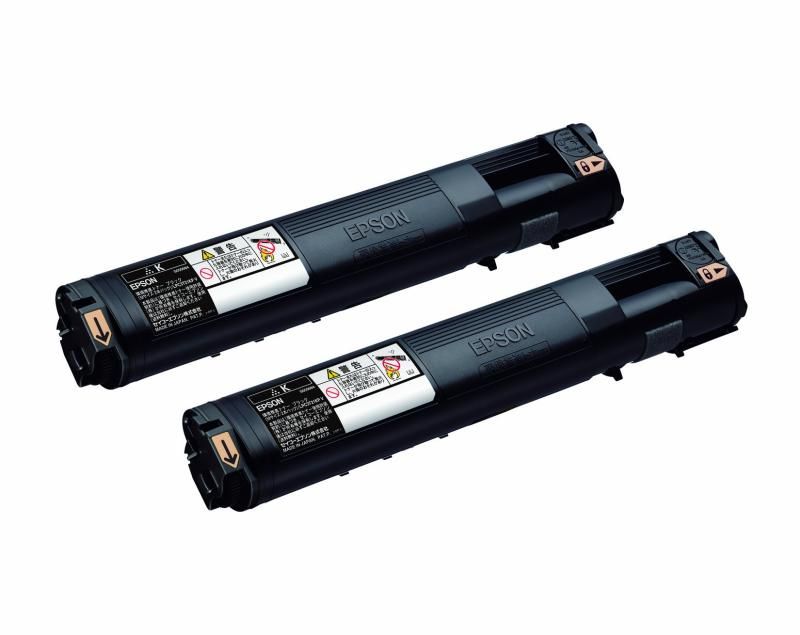 EPSON 環境推進トナー LPC3T21KPV ブラック2本 6 200ページ×2 LP-S5300|M5300シリーズ用