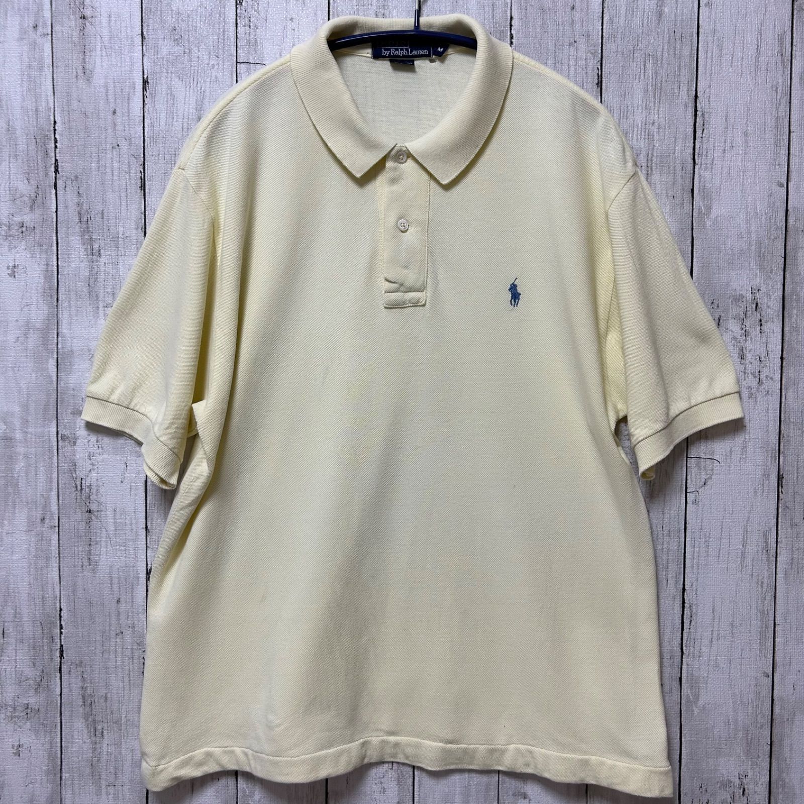 POLO RALPH LAUREN ポロラルフローレン ポロシャツ イエロー ホワイト