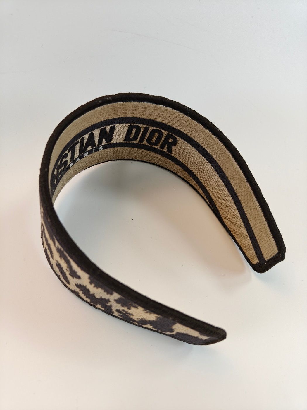 Dior クリスチャンディオール オブリーク カチューシャ ヘア