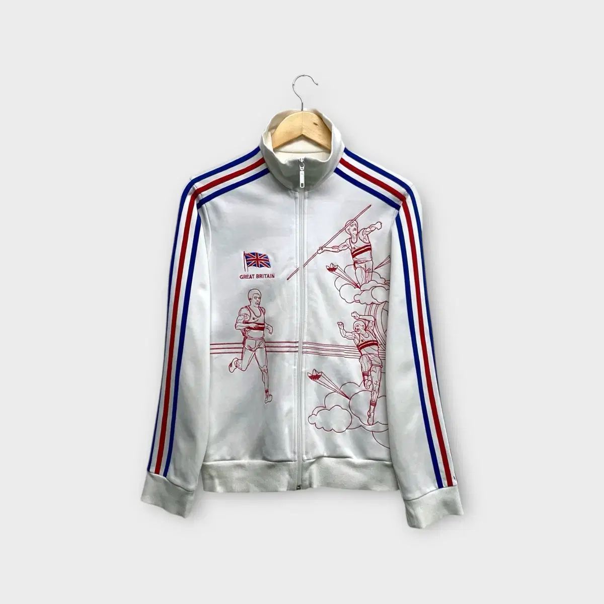 キャプテンジャージ adidas アディダス ニューイングランド トムソン オリンピック ジャージ XS