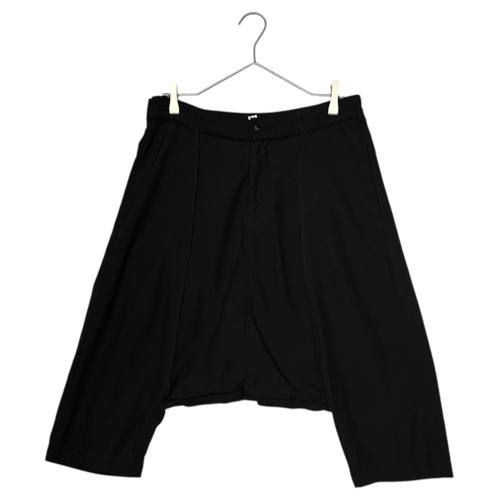 COMME des GARCONS COMME des GARCONS コムデギャルソンコムデギャルソン 10AW 製品染め サルエル ショーツ ハーフパンツ RF-P011 S ブラック AD2010