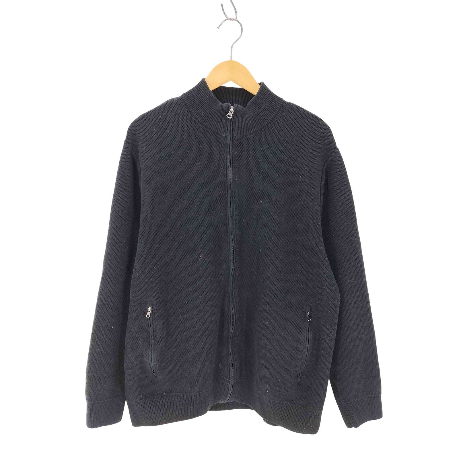 チャップス CHAPS ジップアップ ニットジャケット メンズ JPN：XL 