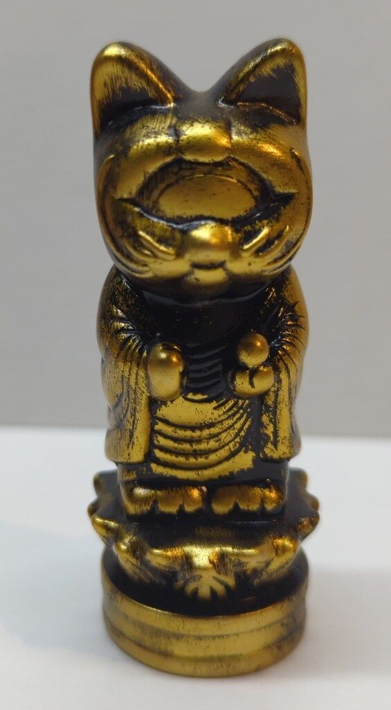 リアルヘッド フォーチュンゴッド 金包み 黒 汚し塗装 レジン製 新品