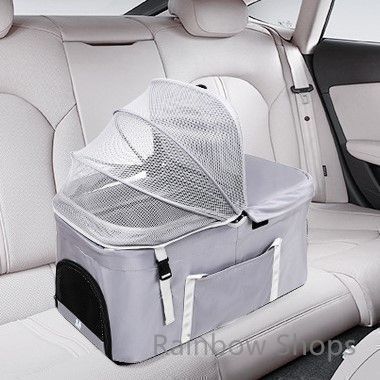 ペットバギー ペットカー ペットカート ペットキャリー ペットケージ 2匹 多頭飼い 取り外し 軽量 便利収納 通気性 高品質 リード付き 脱走防止 安全 安心 マット クッション 洗濯 WWW_GEBZETESISAT_COM_TR