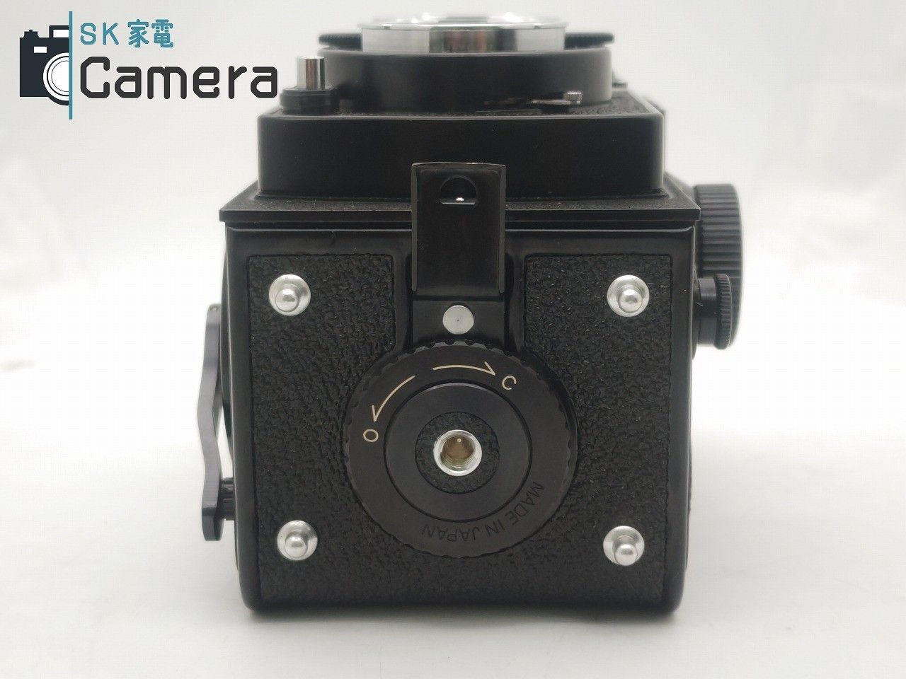 中古】 YASHICA Mat-124 G 80mm F3.5 シャッター 露出 動作 革ケース