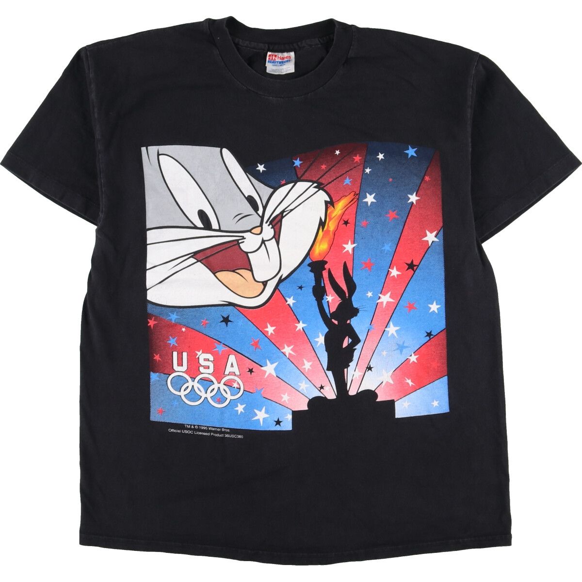 古着 90年代 ヘインズ Hanes LOONEY TUNES ルーニーテューンズ