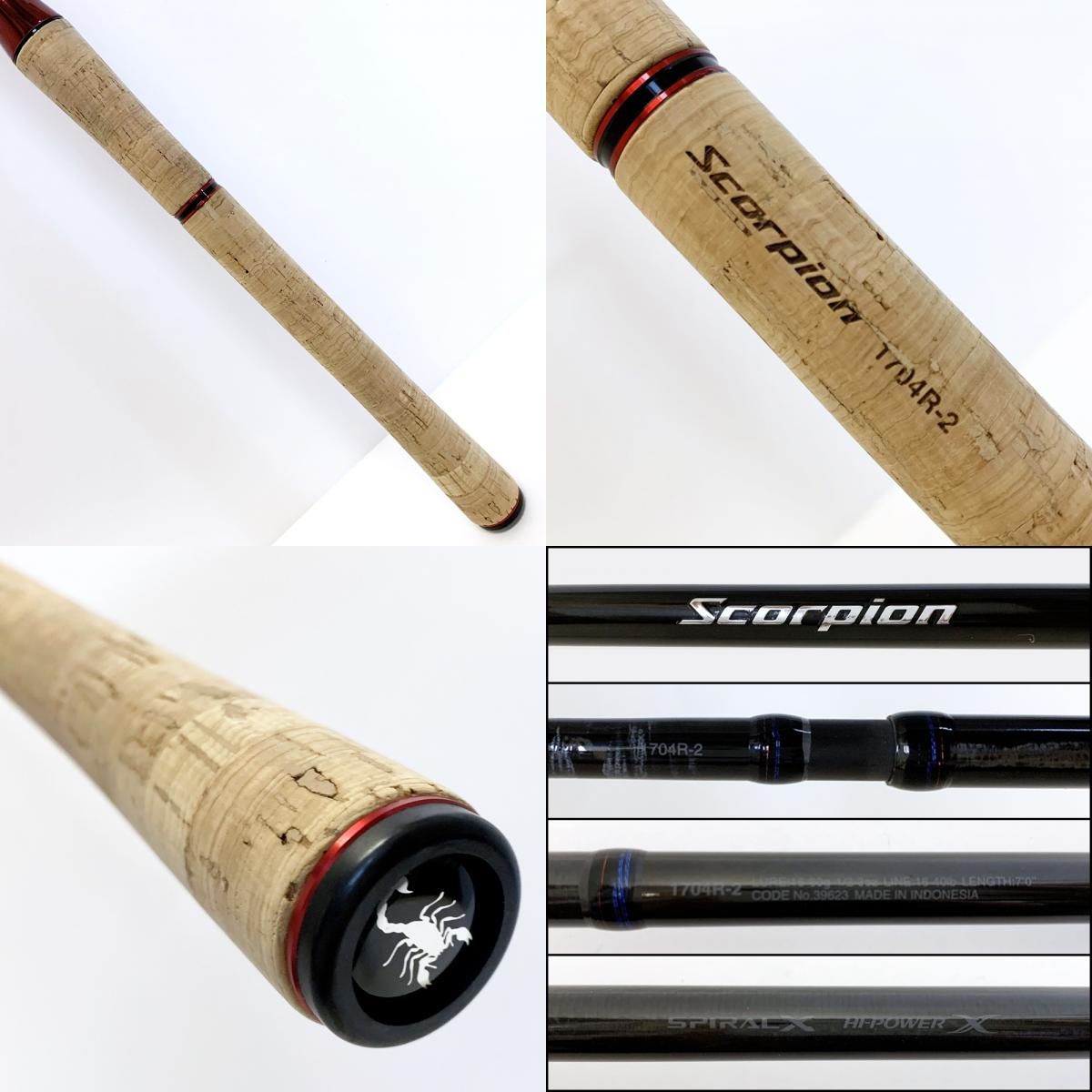 加古川店】 中古 SHIMANO | シマノ ロッド 20スコーピオン 1704R-2  