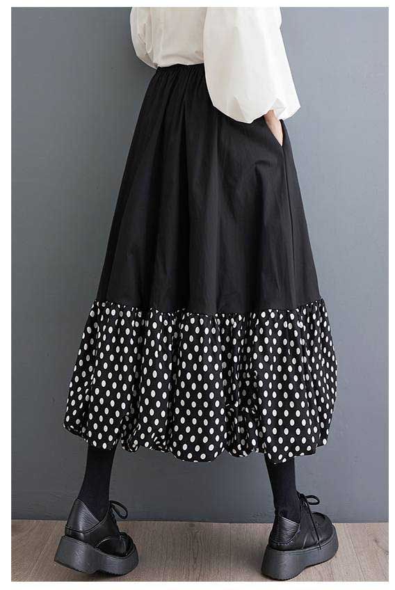 06T004☆ PICTURES ピクチャーズ 総柄 コクーン バルーンスカート 美品☆ PICTURES ピクチャーズ 総柄 コクーン バルーンスカート