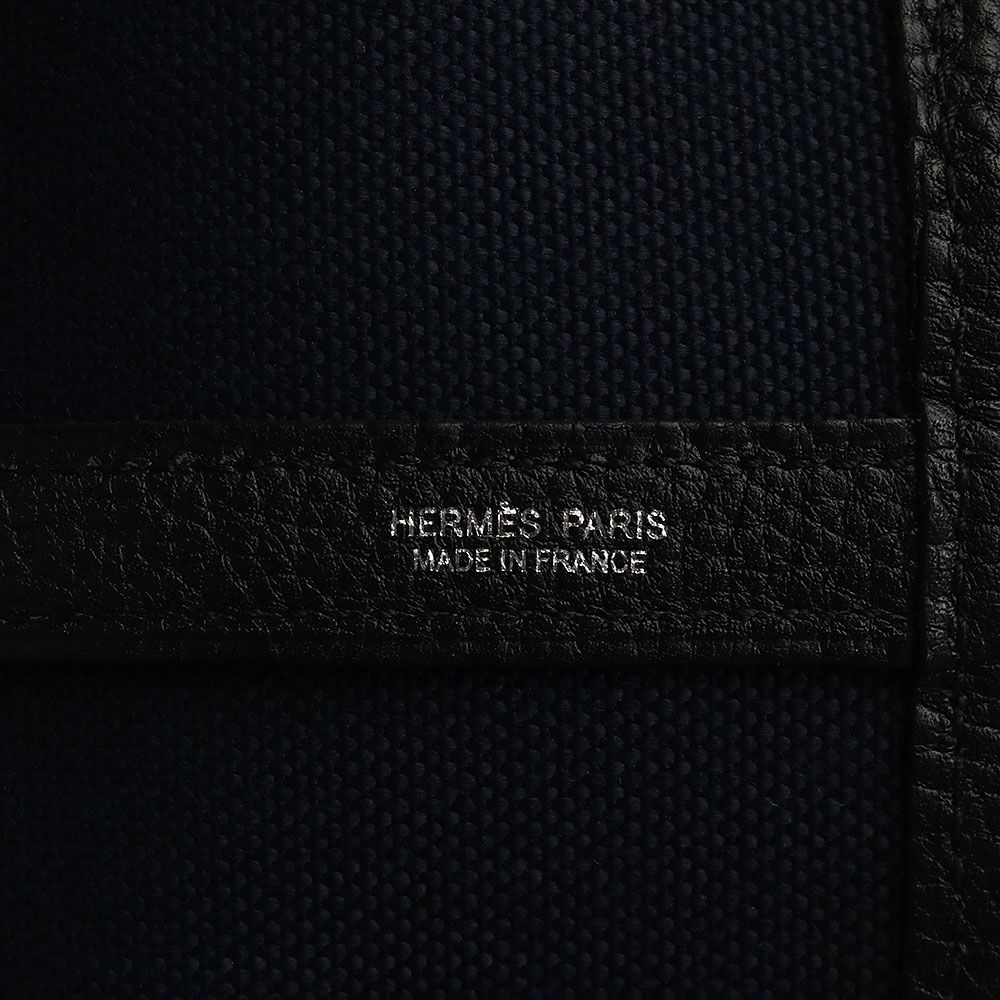 エルメス ガーデンパーティ 49 GM ヴォヤージュ ハンドバッグ トワル