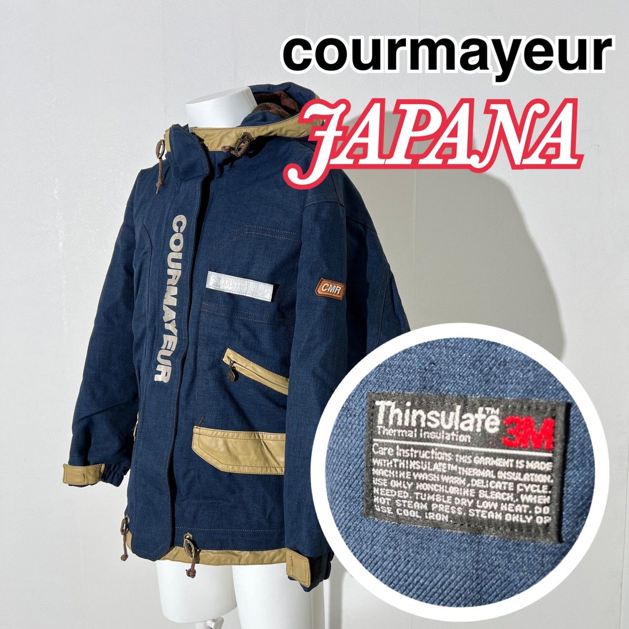 非売品 courmayeur - クールマイユール スキー ハーフジップ ウエア