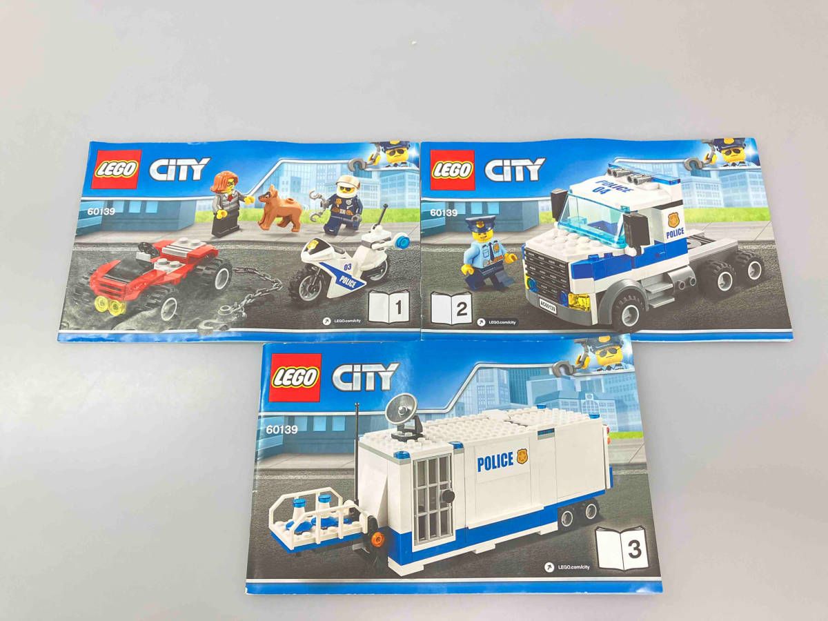 正規品 LEGO レゴ シティ 60138 60139 ポリスヘリコプターと