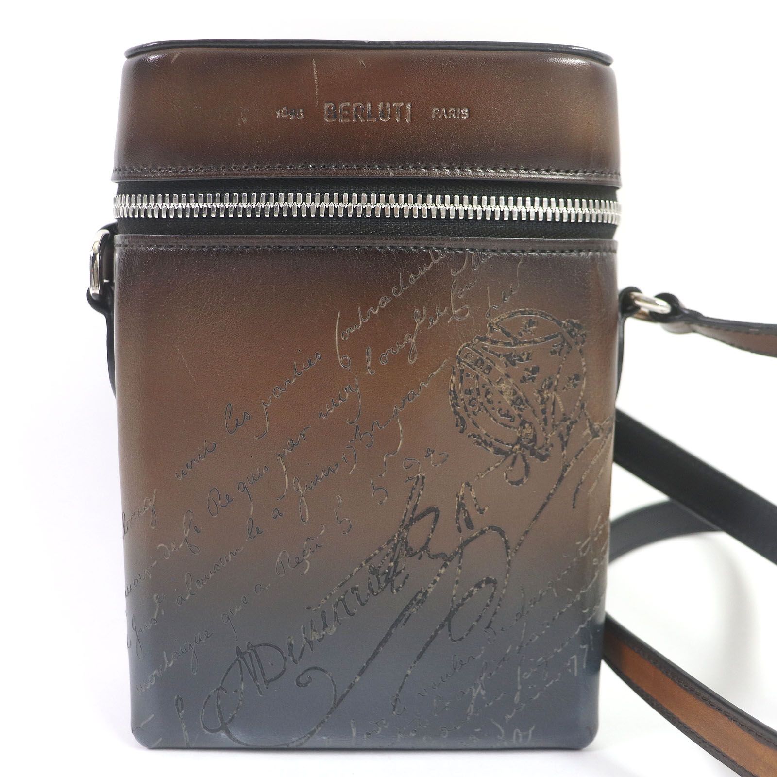 ベルルッティ Berluti カリグラフィ メンズショルダーバッグ 斜め掛け  