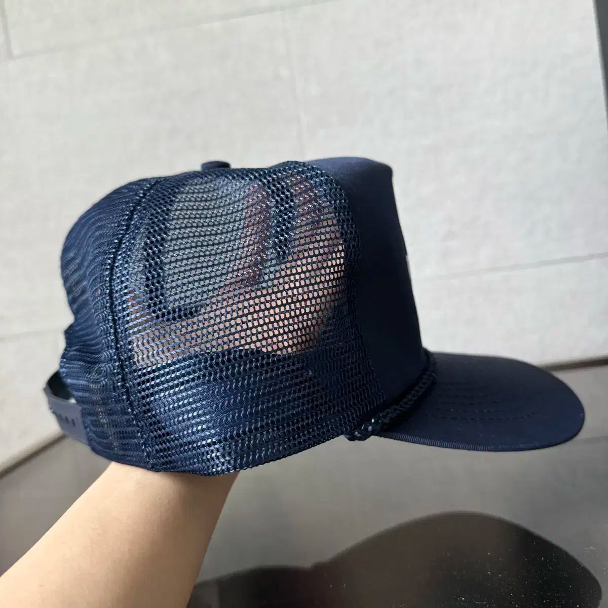 メッシュ ネイビー