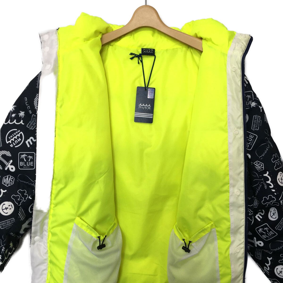 MUTA ダウンジャケット 未使用品 メンズ ムータ muta ダウンジャケット 6(L) 紺