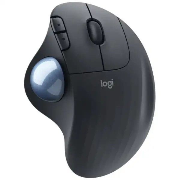 Logicool｜ロジクール マウス トラックボール ERGO M575 Chrome|Android|iPadOS|Mac|Windows11対応 M575GR 光学式 |無線 ワイヤレス |Bluetooth USB