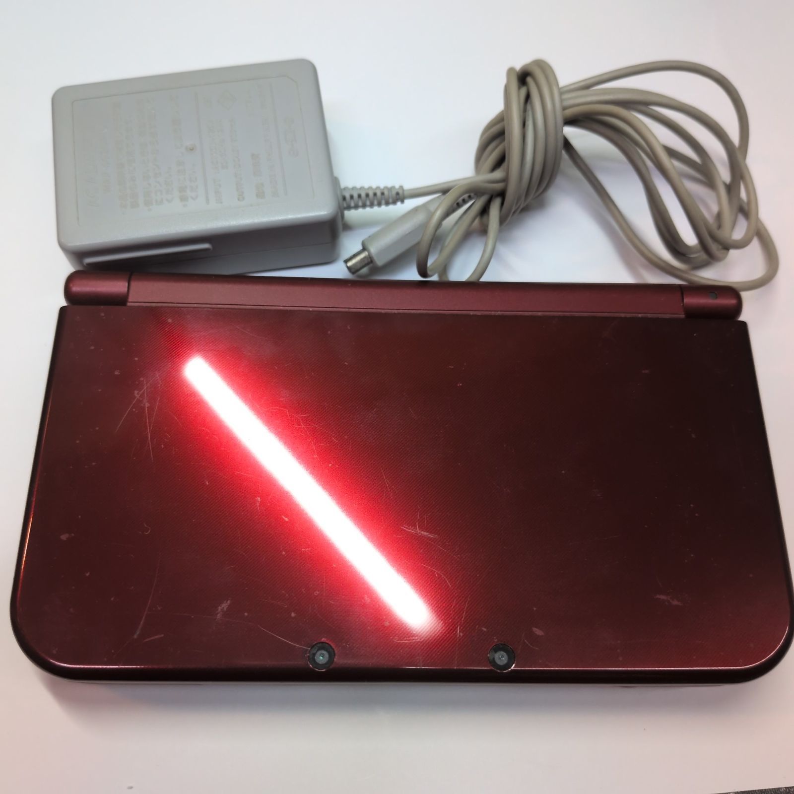 ニンテンドー3DS - 【液晶美品☆】ニンテンドー 3DS メタリックレッド 本体のみ 動作確認済み 任天堂 3DS 本体 メタリックレッド ニンテンドー NINTENDO