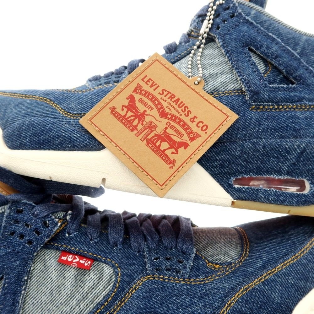中古】リーバイス Levi's × NIKE AIR JORDAN 4 エアジョーダン4 デニム