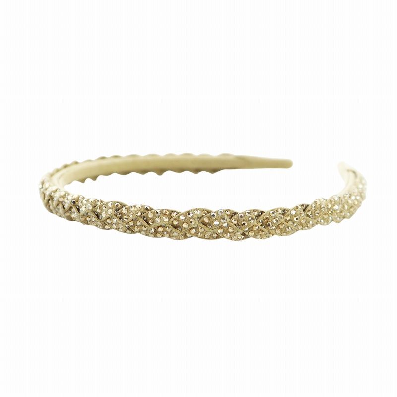 SWAROVSKI　カチューシャ SWAROVSKI スワロフスキー カチューシャ 蝶々のスワロ ビジュー