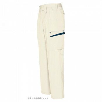 アイトス カーゴパンツ 2タック アイボリー 76 6574