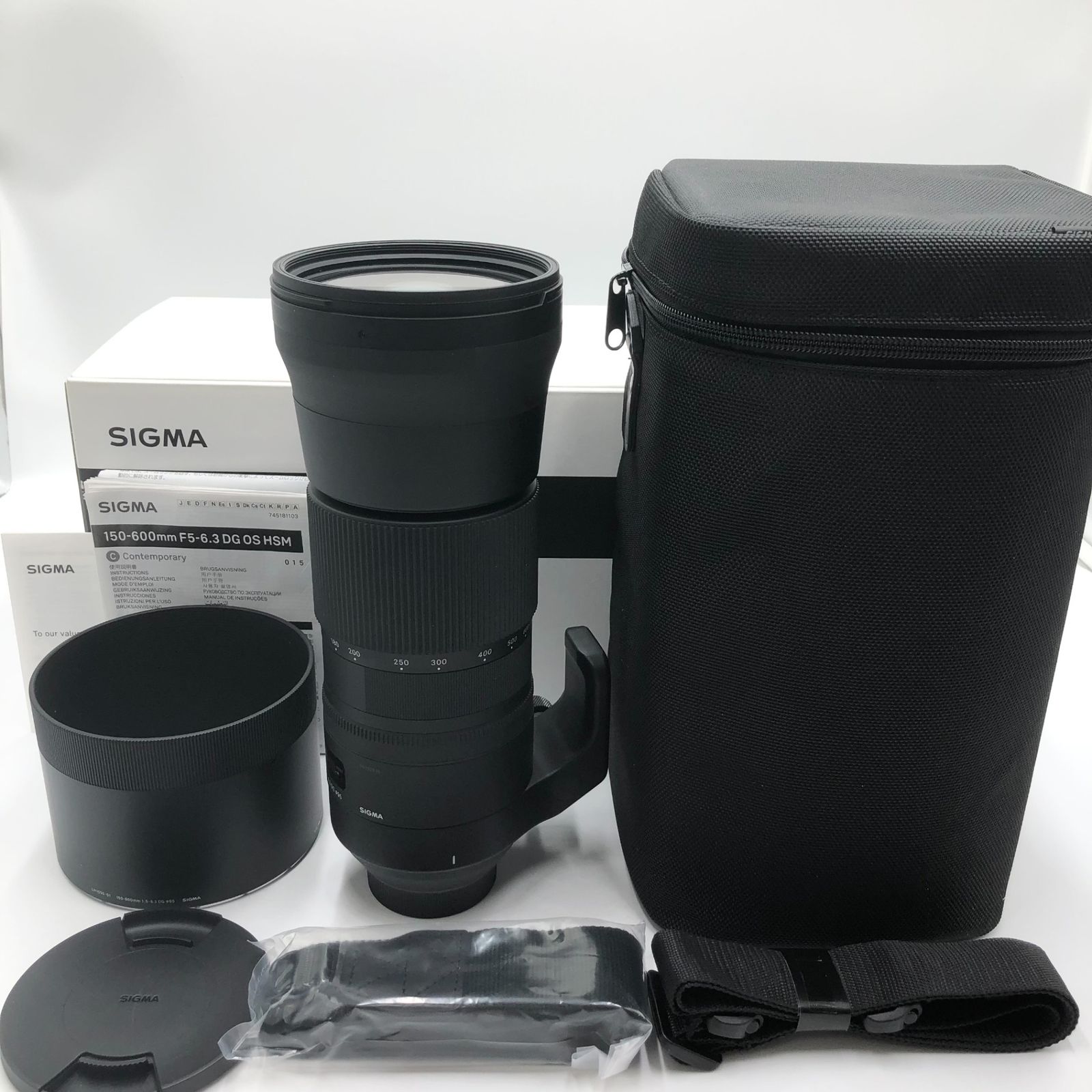 SIGMA 望遠ズームレンズ Contemporary 150-600mm F5-6.3 DG OS HSM ニコン用 745554