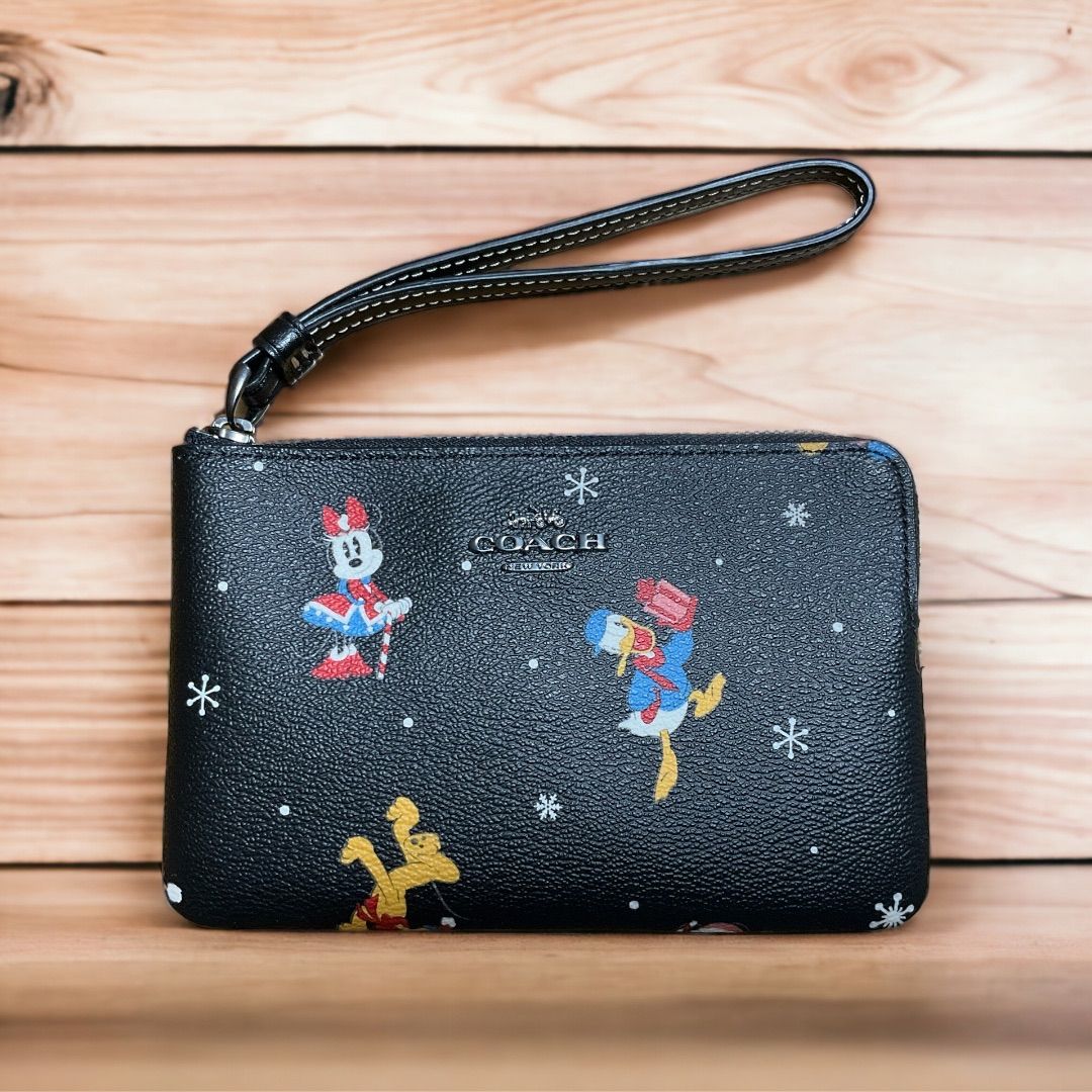 新品未使用品 DISNEY X COACH リストレット / ホリデイ プリント