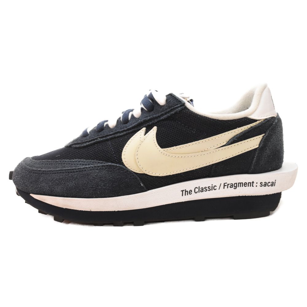 NIKE (ナイキ) ×Sacai FRAGMENT DESIGN LD WAFFLE DH2684-400 サカイ フラグメント ワッフル  ローカットスニーカー ネイビー US8.5/26.5cm - メルカリ