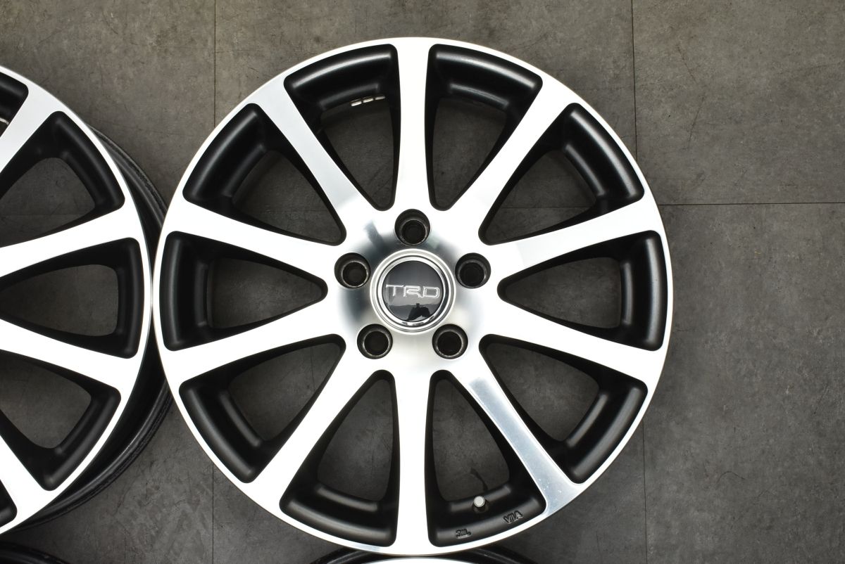 カスタム用に】トヨタ 純正オプション TRD TF4 17in 6.5J +54 PCD114.3 