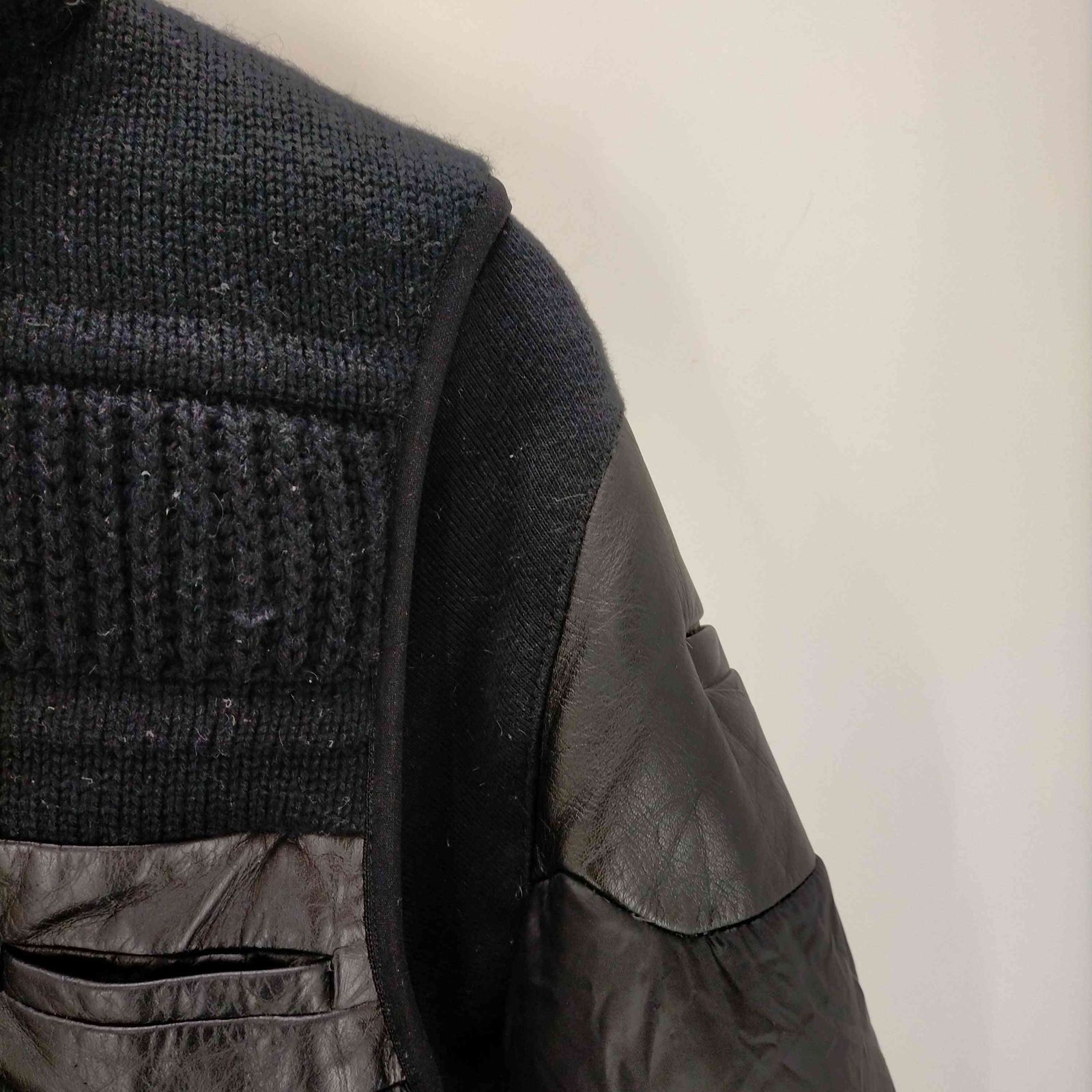 アンダーカバー UNDERCOVER 09AW ニット切替 デタッチャブル