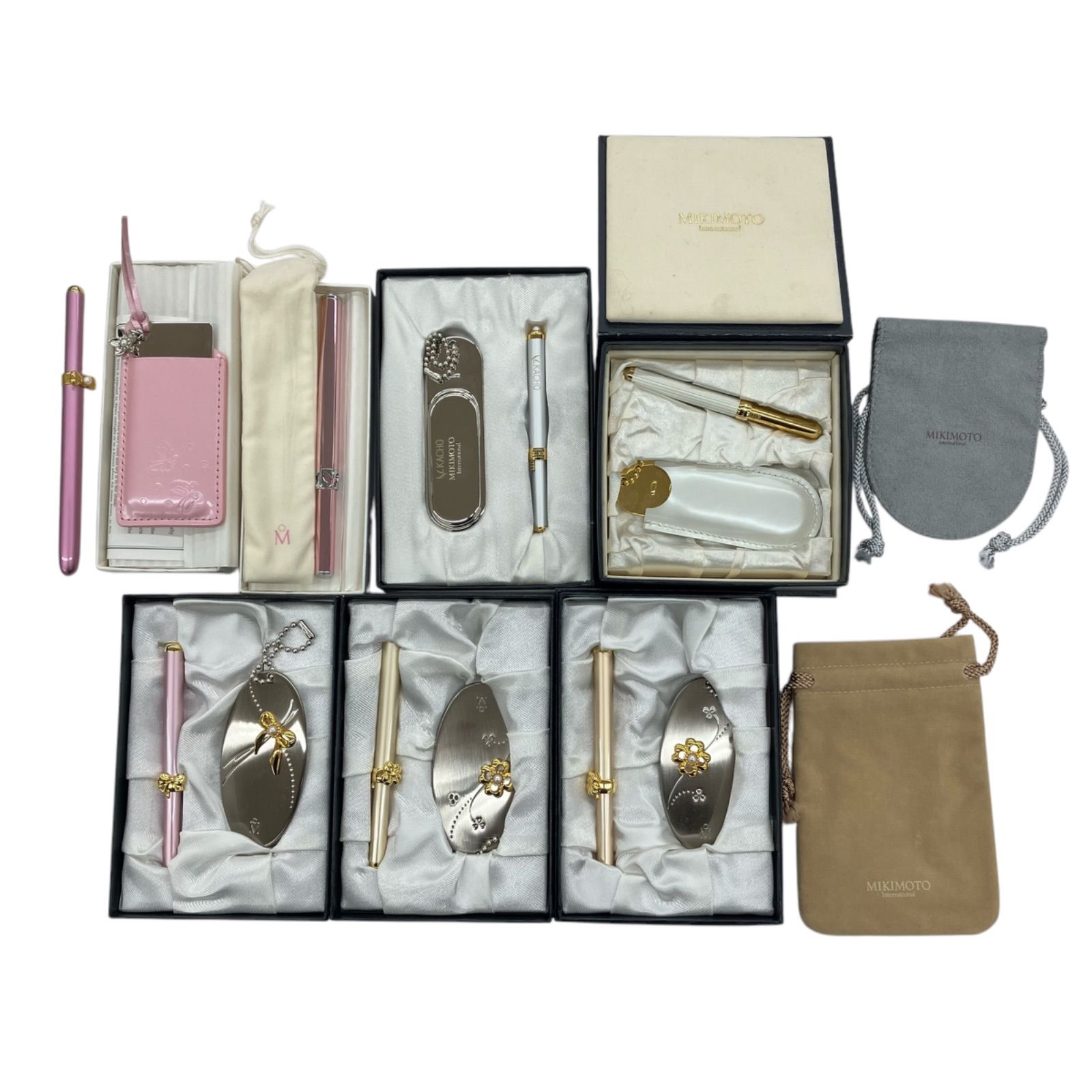186005 現状品 あり MIKIMOTO ミキモト リップブラシ コンパクトミラーセット