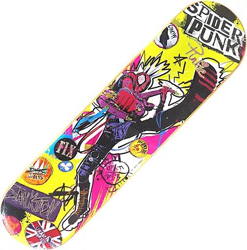 おもちゃ　スパイダーパンク スケートボードデッキLAST ver. 「Happyくじ MARVEL スパイダーマン：アクロス・ザ・スパイダーバース」 LAST賞 中古】おもちゃ スパイダーパンク スケートボードデッキLAST ver