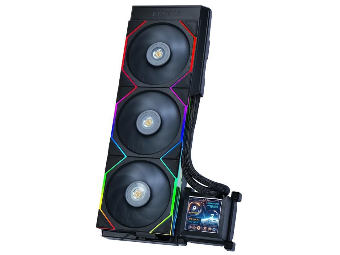 【新品・2営業日で発送】LIANLI リアンリ LL-HS-LCD-360TL-BK