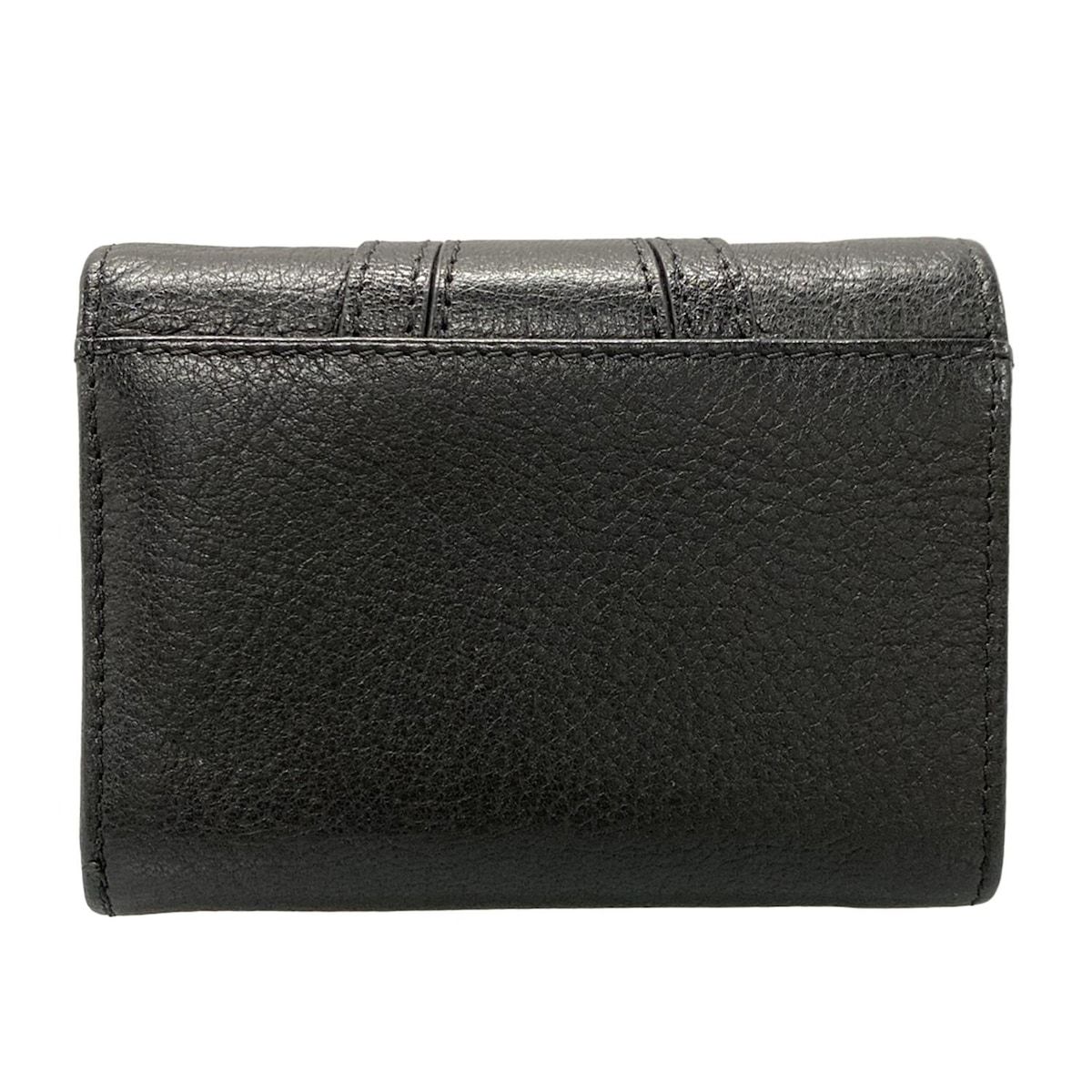 See By Chloe 三つ折り財布 ハナ レザー ブラウン CHS19UP866305 242 未使用！シーバイクロエ 三つ折り財布 ハナ SEE BY CHLOE 未使用✨SEE