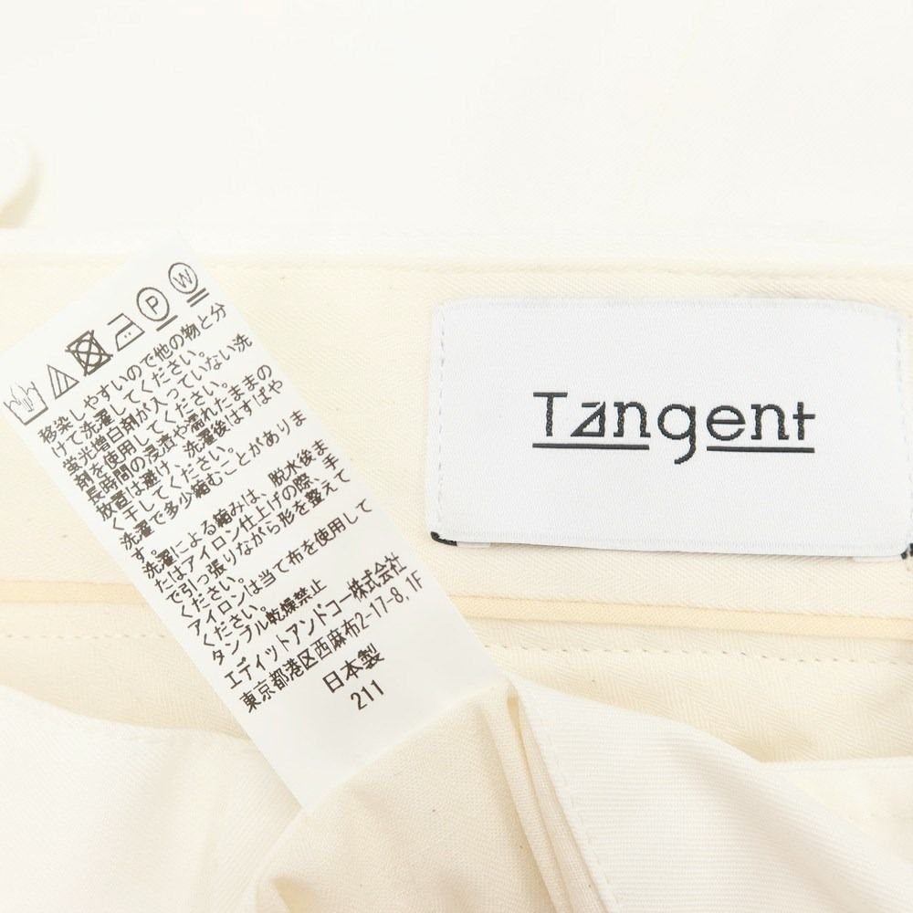 中古】タンジェント Tangent ツイルコットン カジュアルスラックス