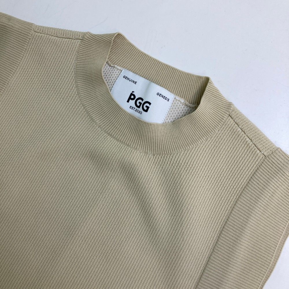 PGG ベージュ ノースリーブ ワンピース PGG ベージュ ノースリーブ ワンピース