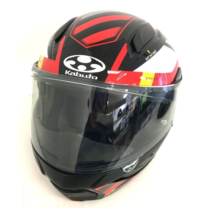 OGK KABUTO オージーケーカブト RYUKI ALEAT システムヘルメット 除菌消臭済 レッド オートバイ ツーリング ライディング バイカー バイク用品 TA3359